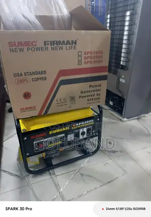 Firman Sumec SPG 3000 Petrol Generator – Reliable Power