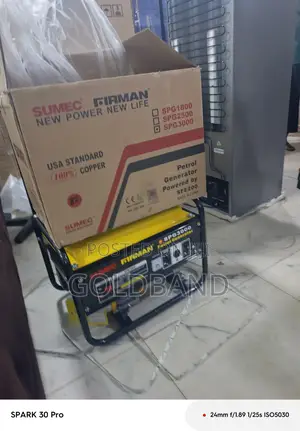 Firman Sumec SPG 3000 Petrol Generator – Reliable Power