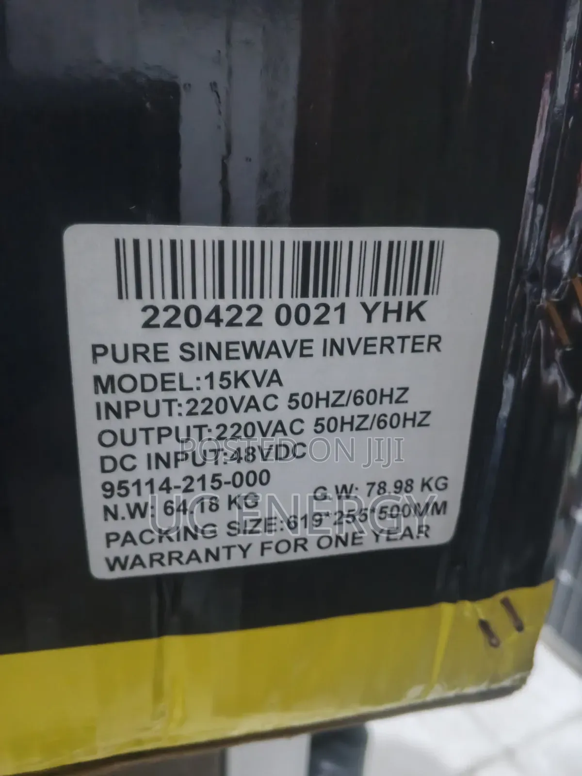 15kva Yohako Inverter 48v