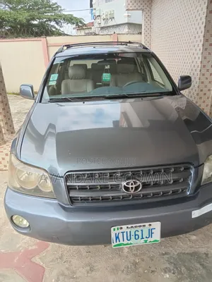 Toyota Highlander 2002 Gray