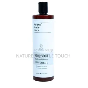 Ginger Oil Bath and Shower Concentrate