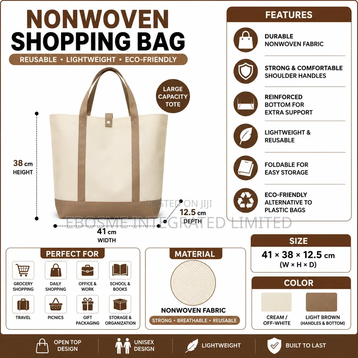 Nonwoven Shopping Bag