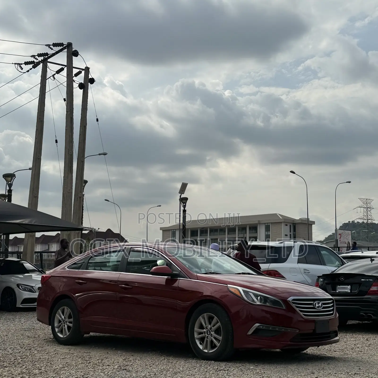 Hyundai Sonata 2015 Red