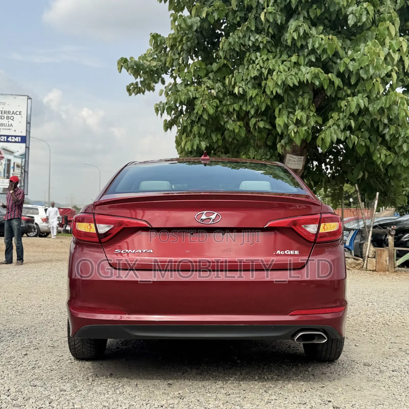 Hyundai Sonata 2015 Red