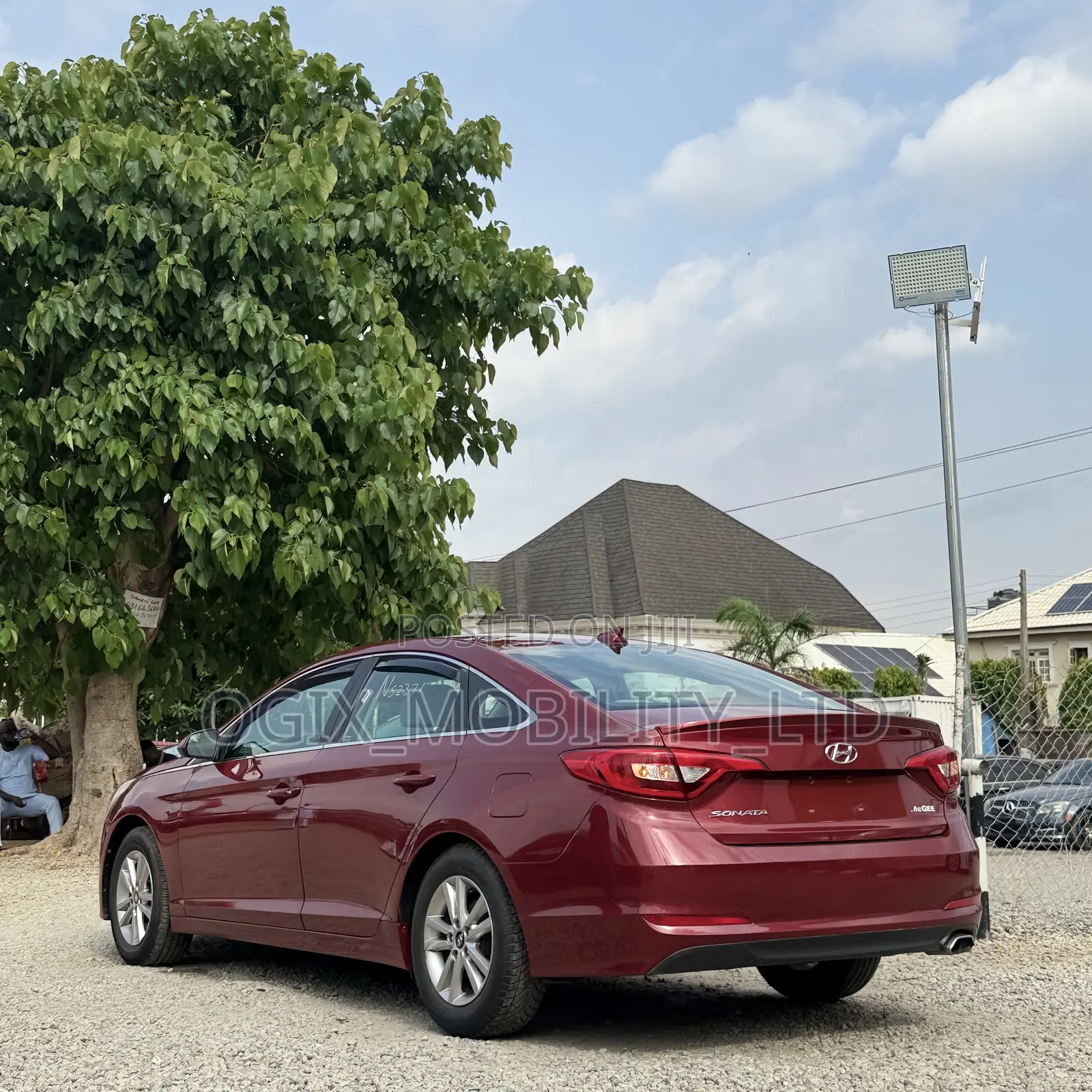 Hyundai Sonata 2015 Red