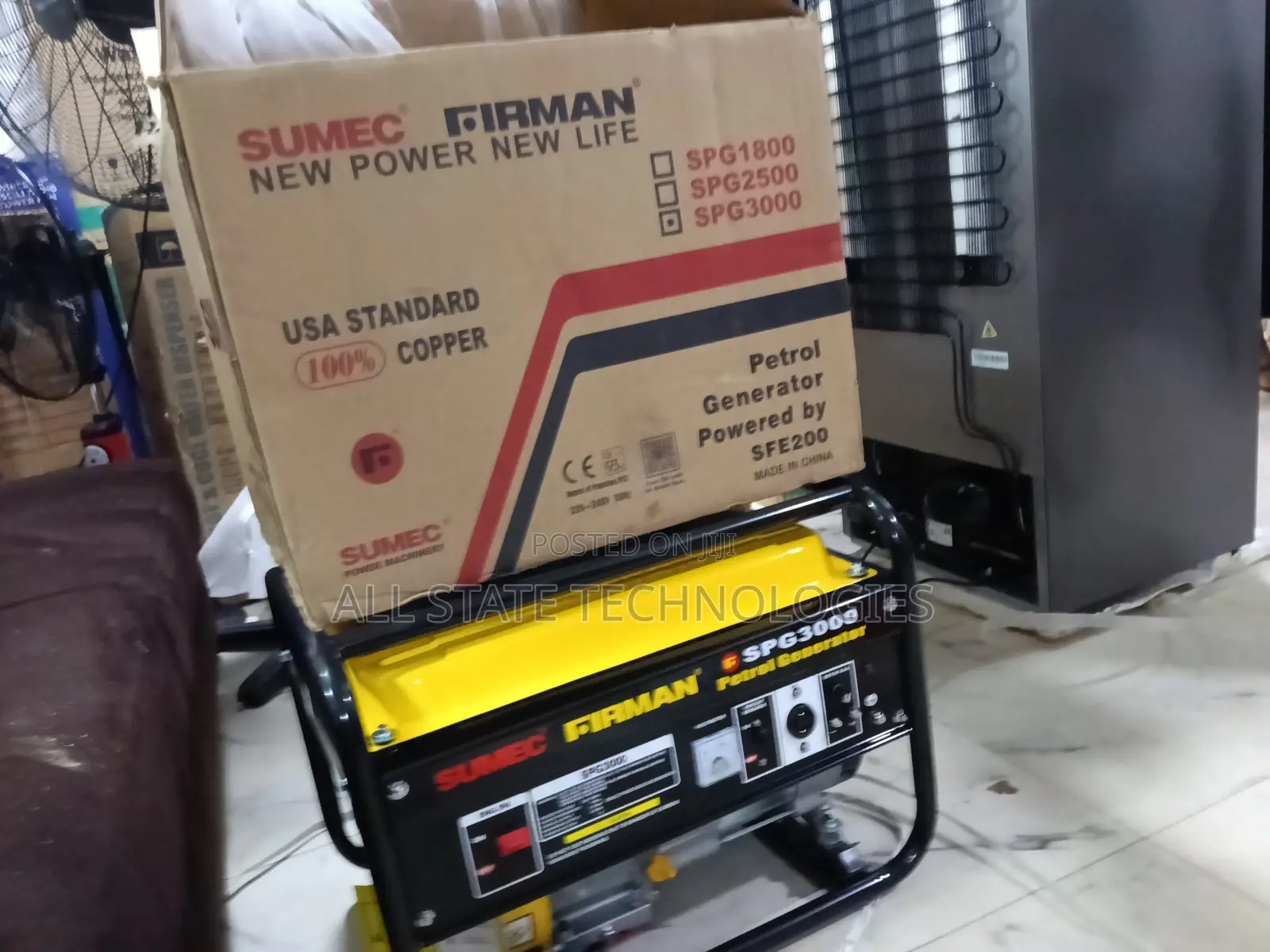 Petrol Powered Firman Spg3000 Generator