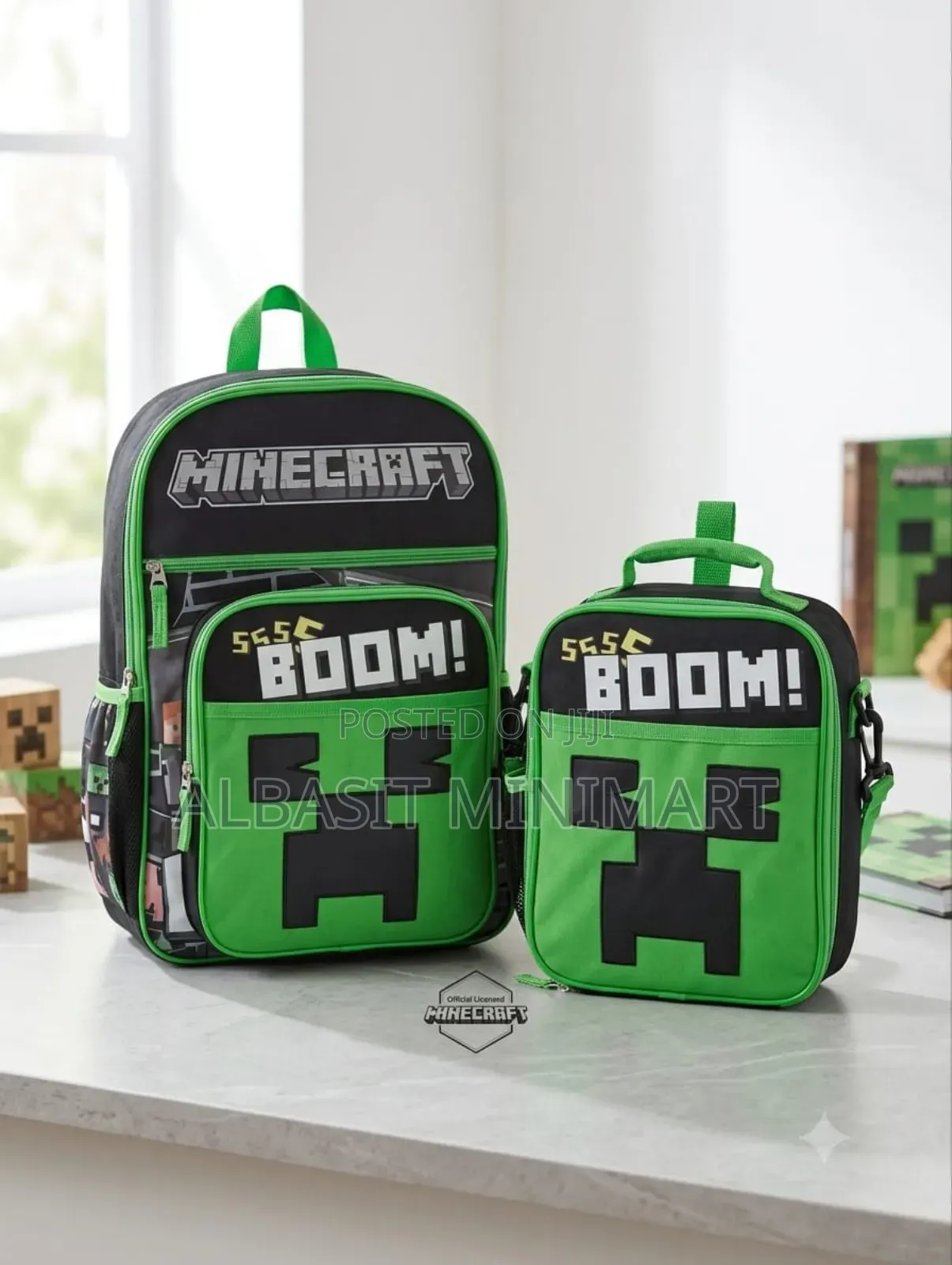 Minecraft Kids Backpack