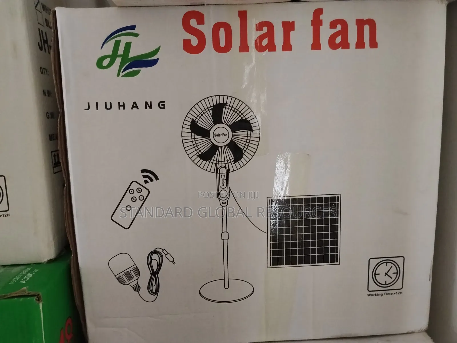 Original Solar Panel Fan