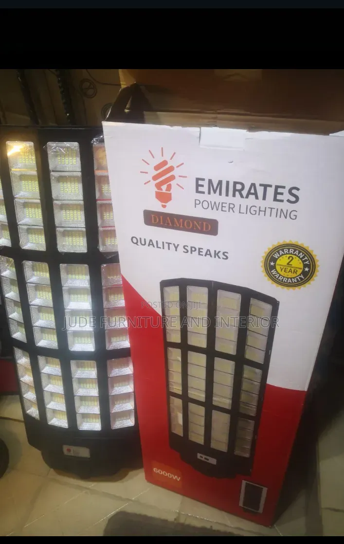 6000watt Solar Lights