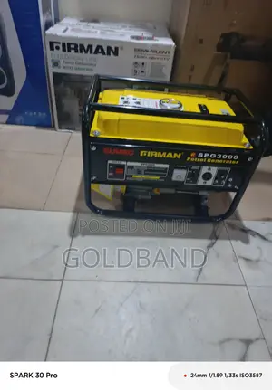 Firman SPG 3000 Petrol Generator for Homes Offices