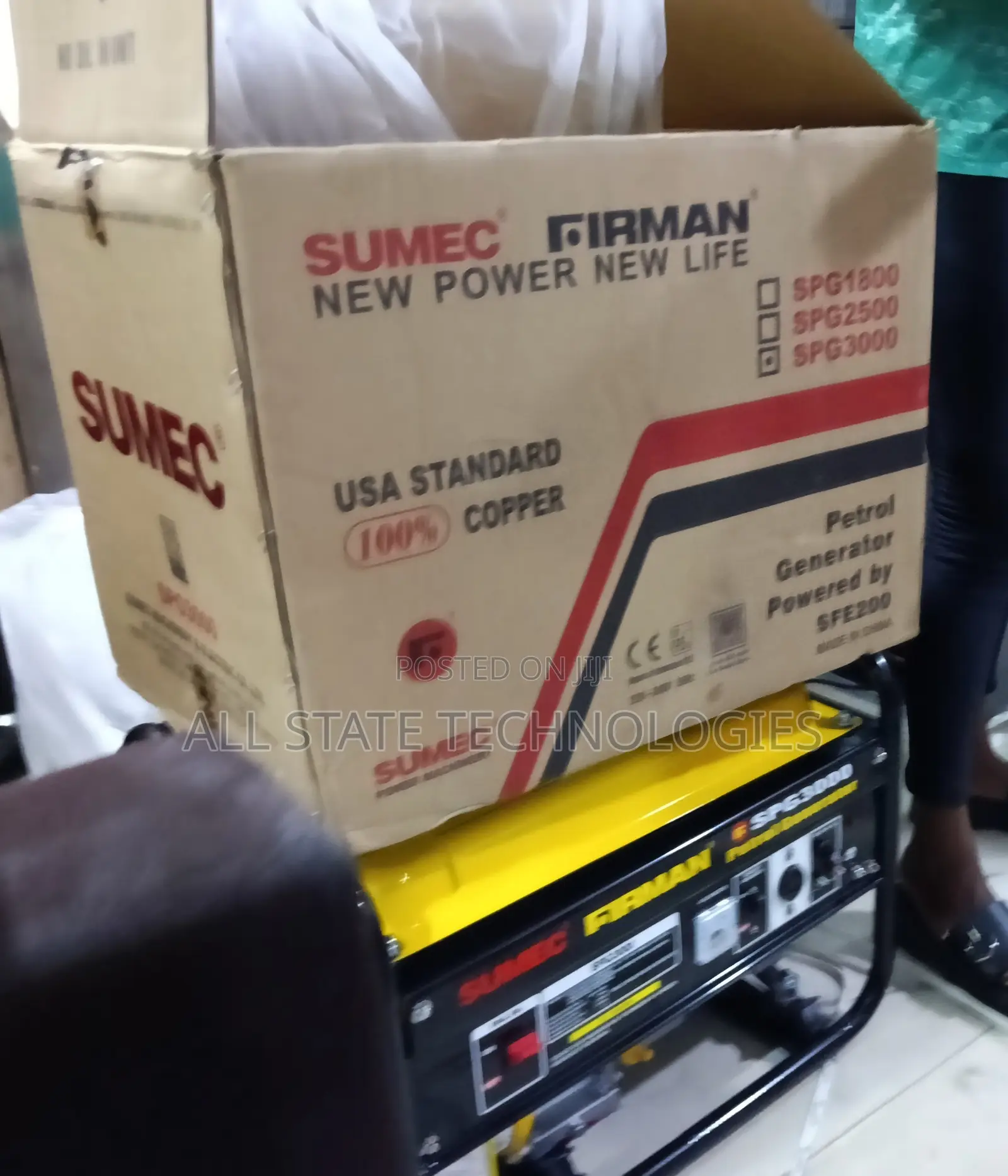 Spg3000 Generator With Firman Engine