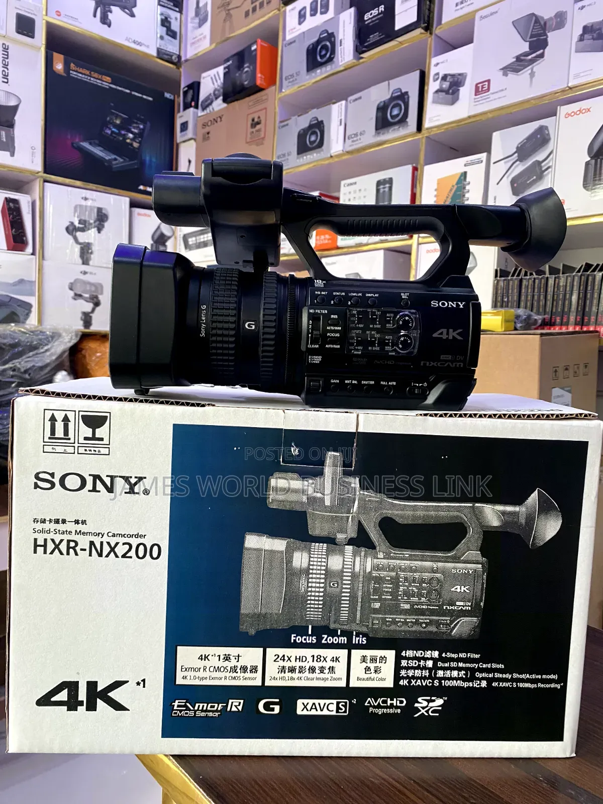 Sony Camera Nx200 Video Camera
