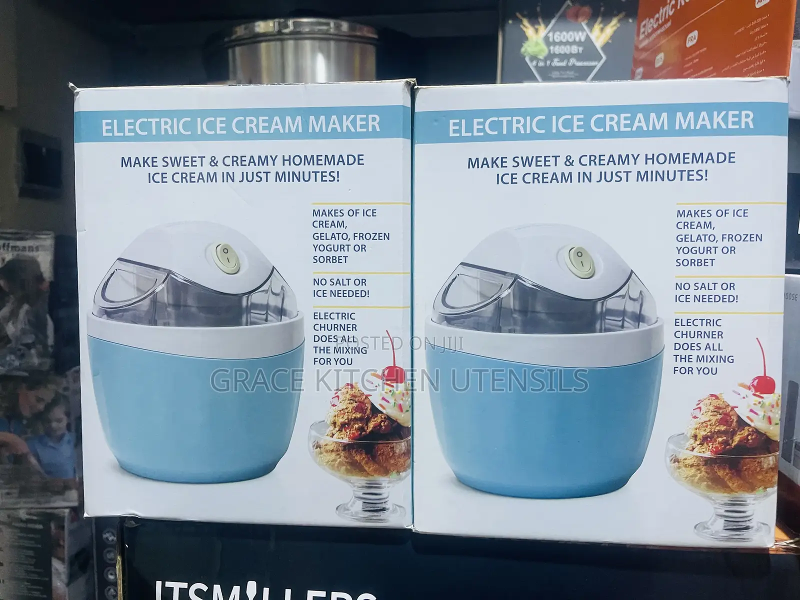 Electric Ice Cream Maker