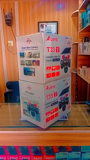 Solar Triple Lens CCTV Camera
