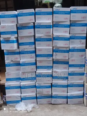 Carton Of Nosemask, Hand Gloves, Nurse Cap And First Aid Equipments...