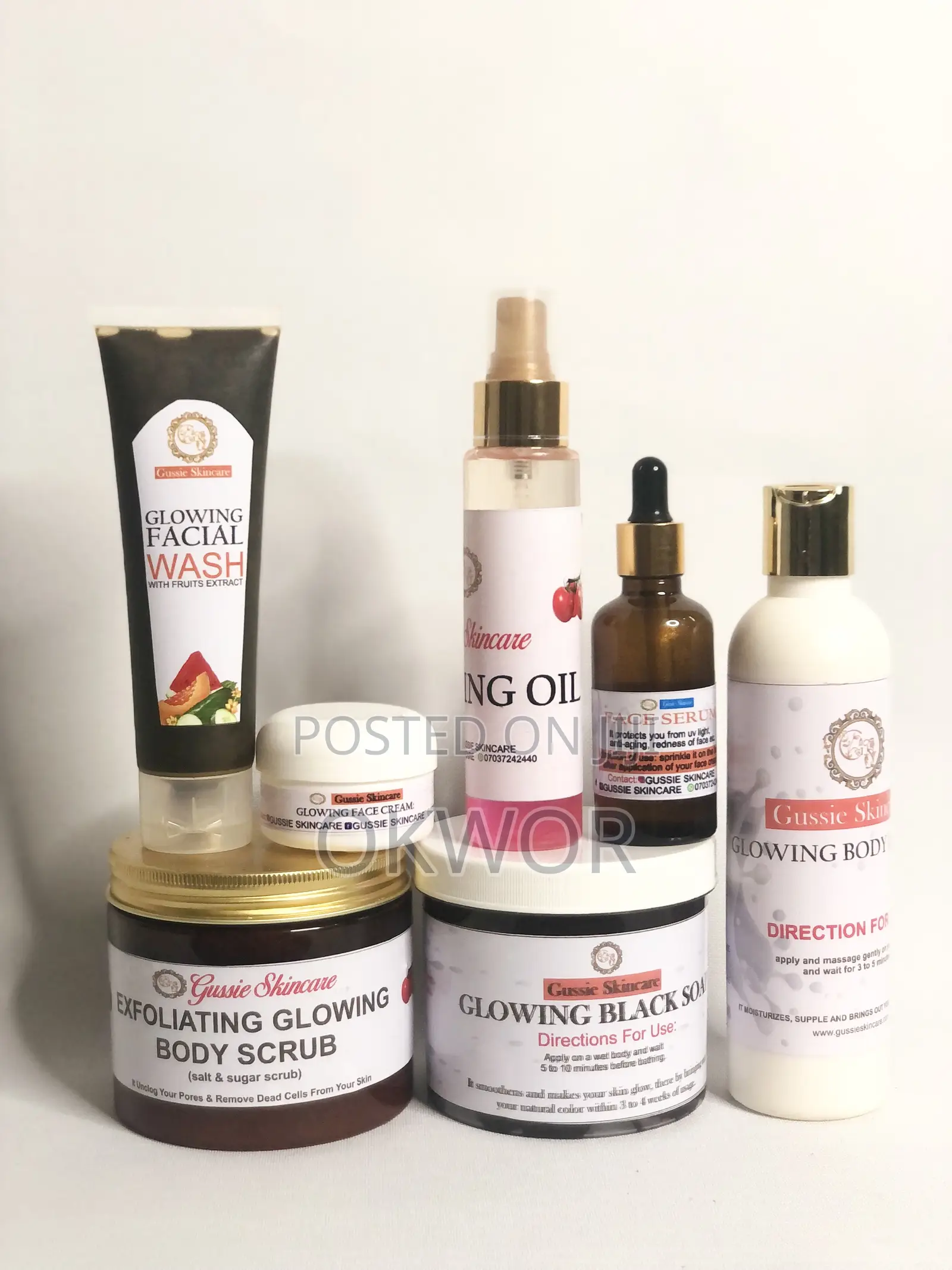 Gussie Glowing Set ( Maintenance)