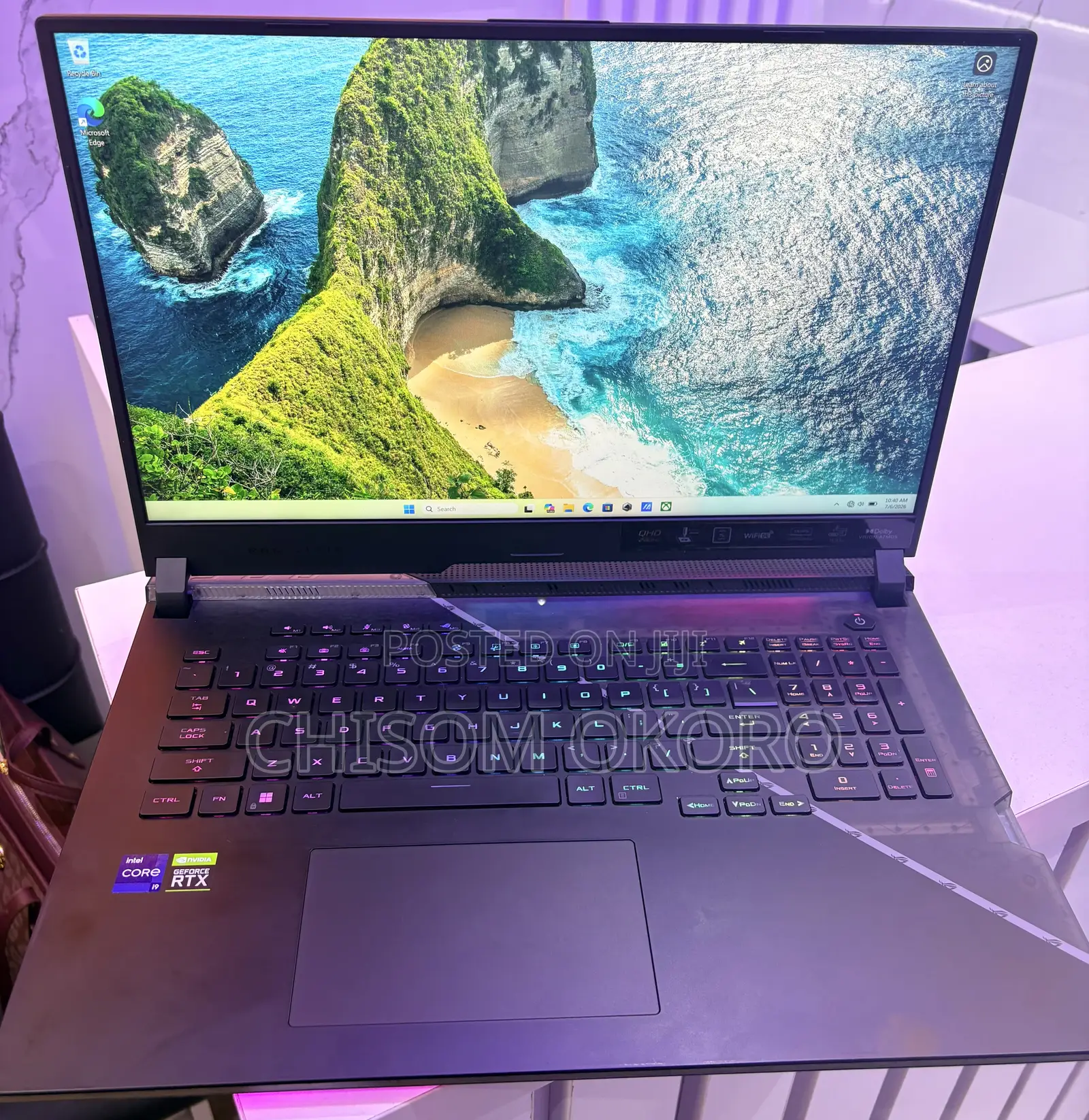 Laptop Asus ROG G703 32GB Intel Core i9 SSD 1T