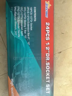 Socket Set 1/2” Drive