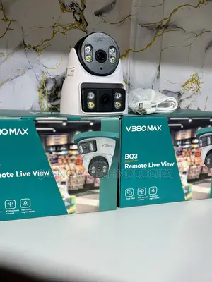 Dual Lens Indoor Wifi Camera – Ptz, Full Color Night Vision