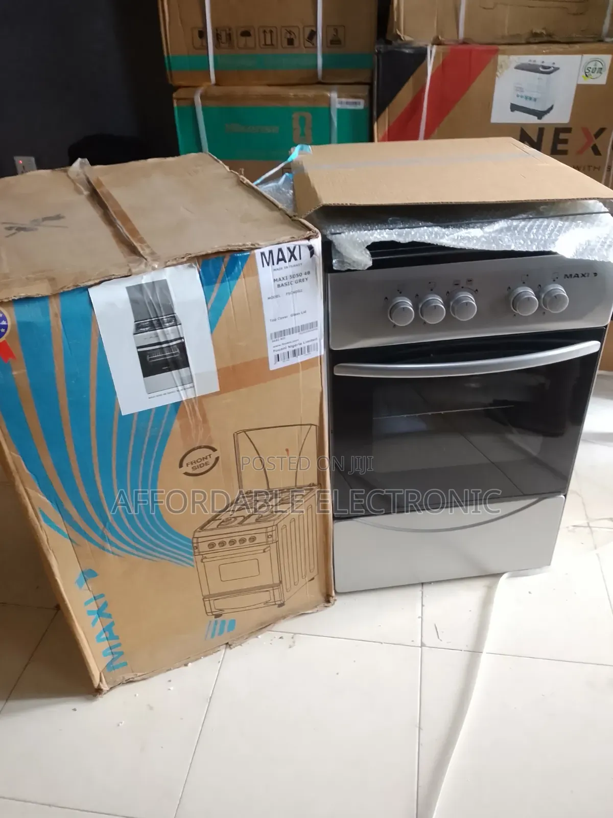 Brand New Maxi 4 Burner Gas Cooker