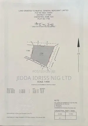 4.03hectares In Kiami Sharing Fence With Fort Royal Estate, Kyami