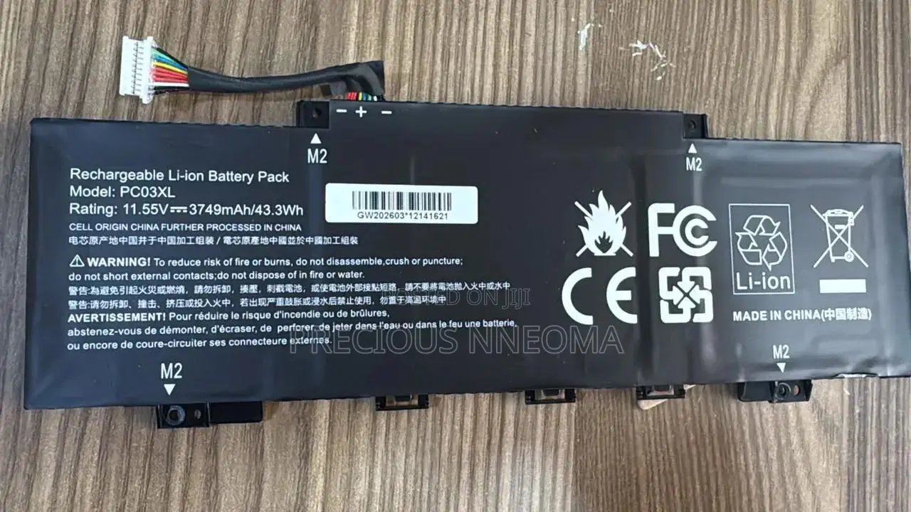 Hp Pc03xl Battery