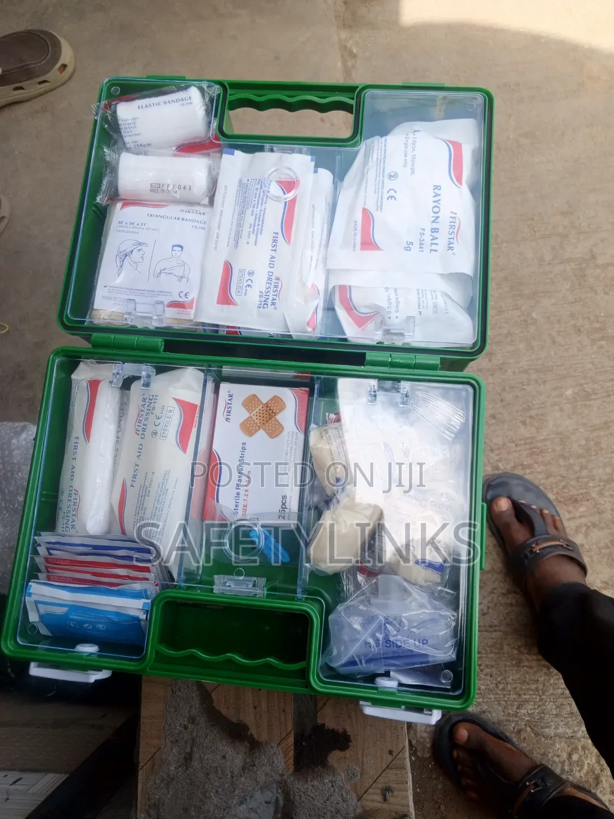 First Aid Box With Equipment