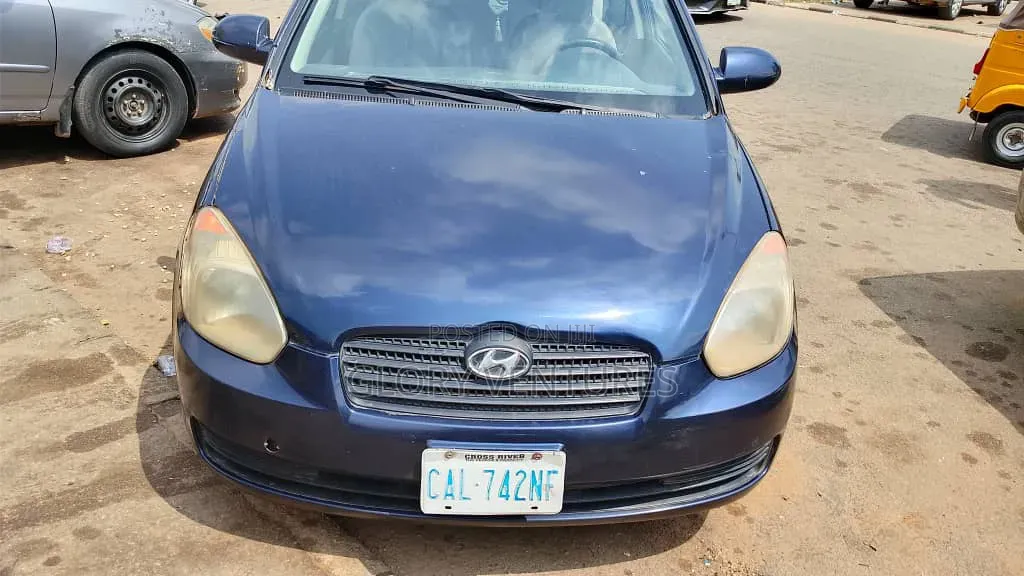 Hyundai Accent 2008 Blue