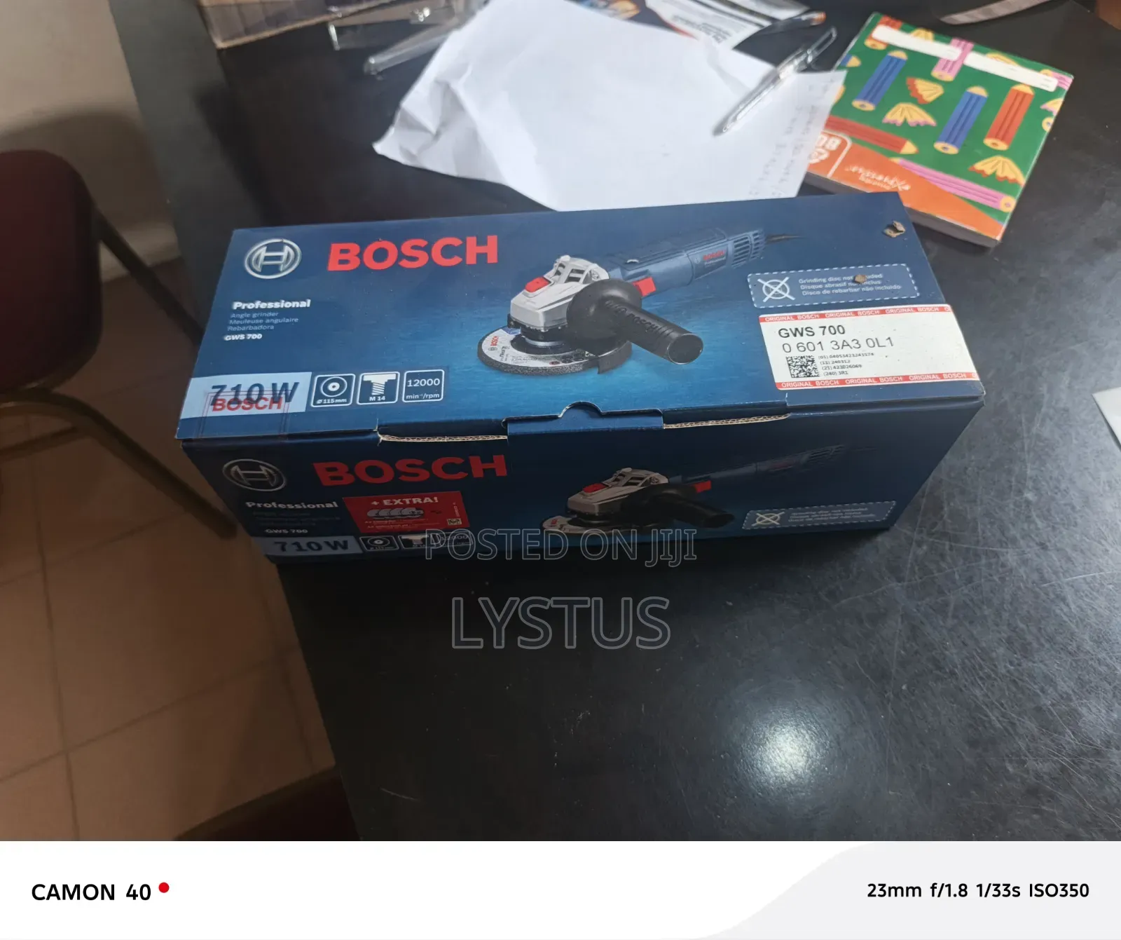 Bosch GWS 700 4 1/2" Baby Angle Grinder 710w,