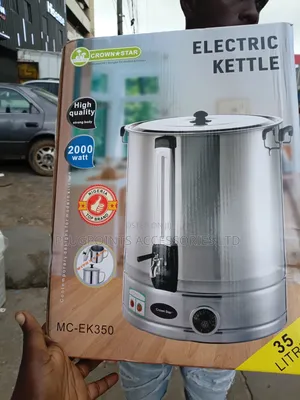 Crown Star Electric Kettle 35liters
