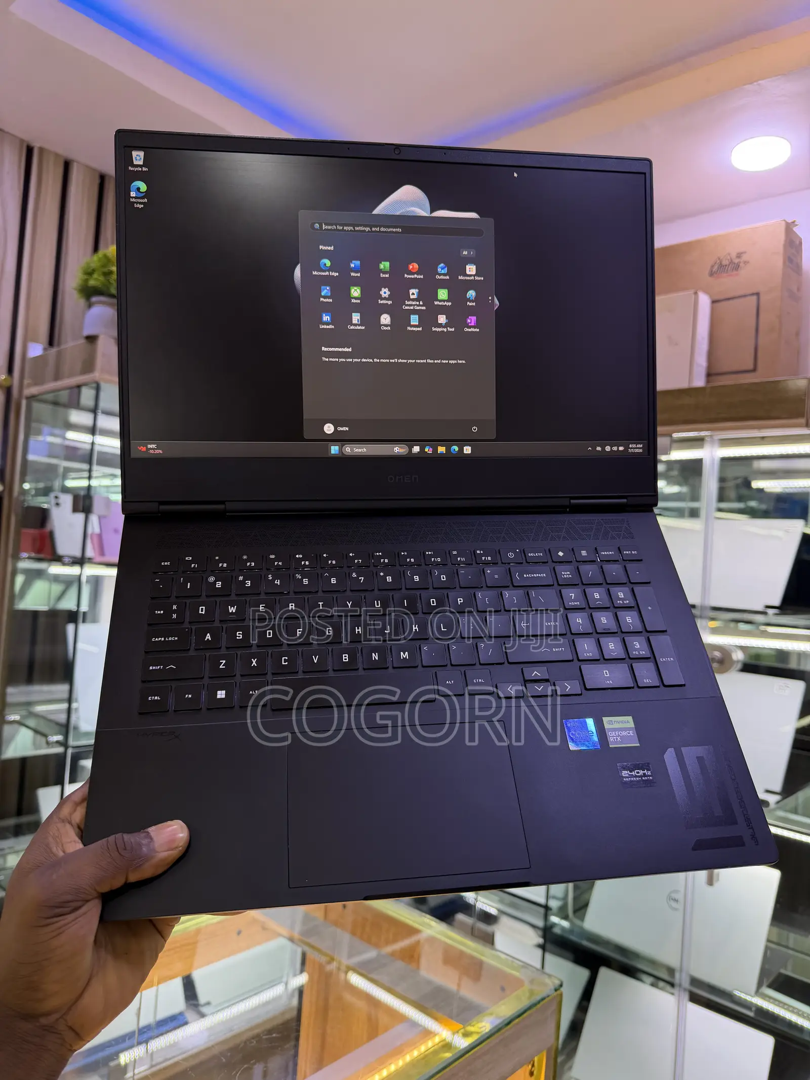 Laptop HP Omen 16 16GB Intel Core i7 SSD 1T