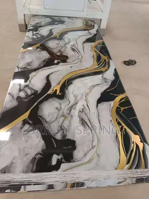 Best Glossy Uv Marble Sheet 4ft by 9ft