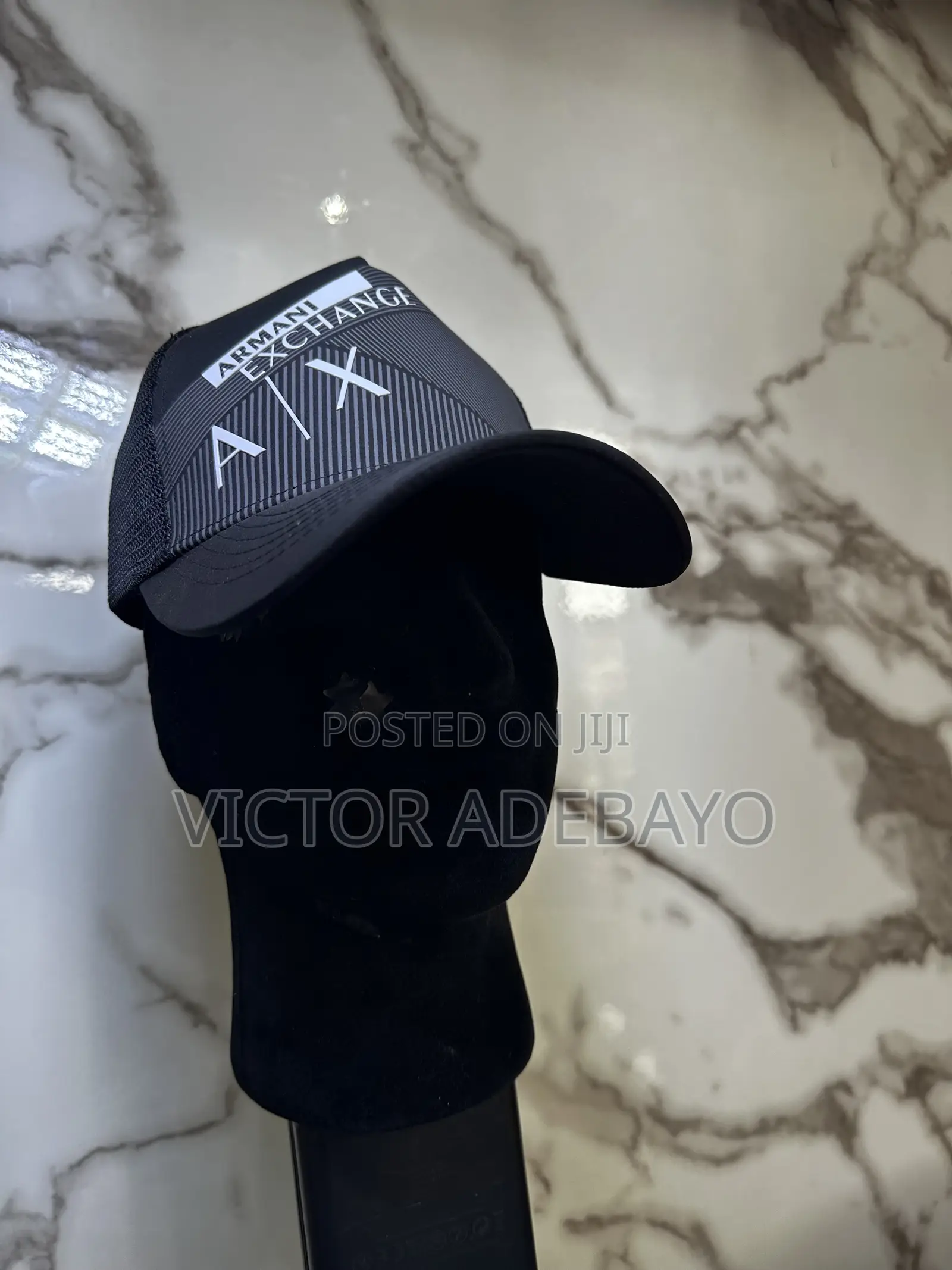 Armani Face Cap