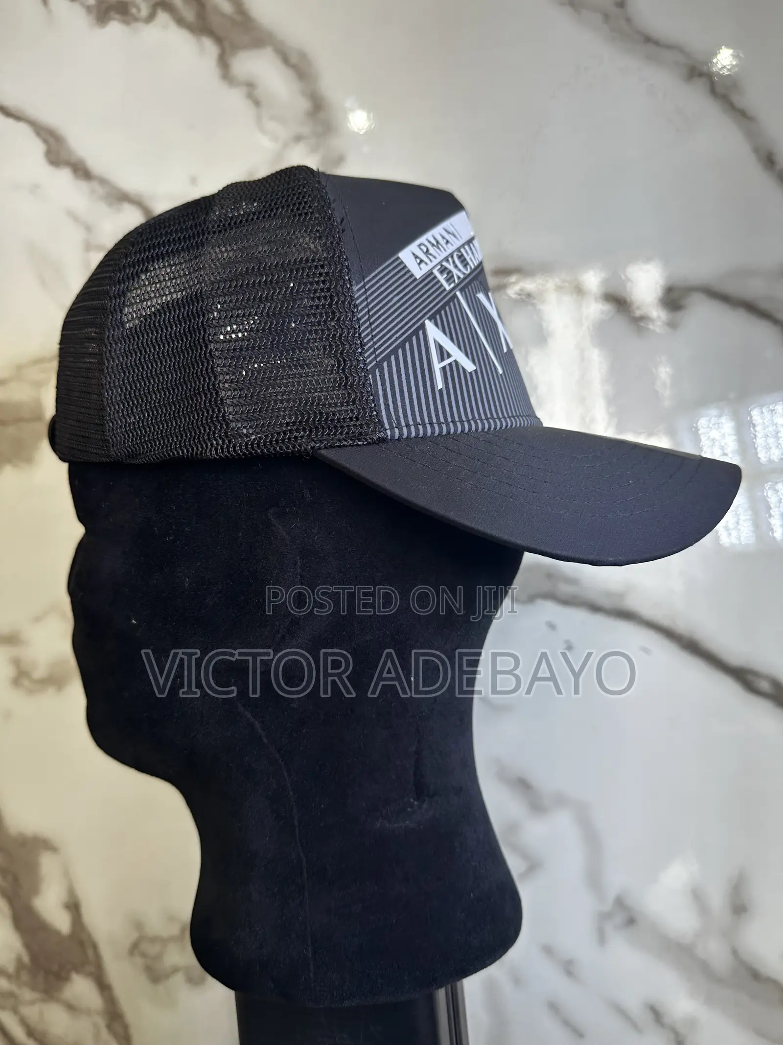 Armani Face Cap