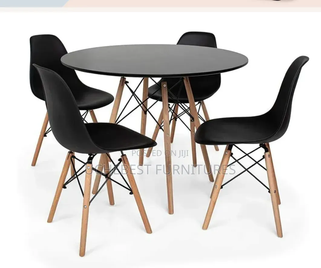 Affordable Dinning Set by 4 Chairs