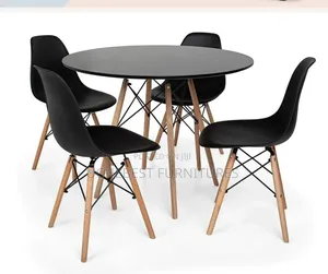 Affordable Dinning Set by 4 Chairs