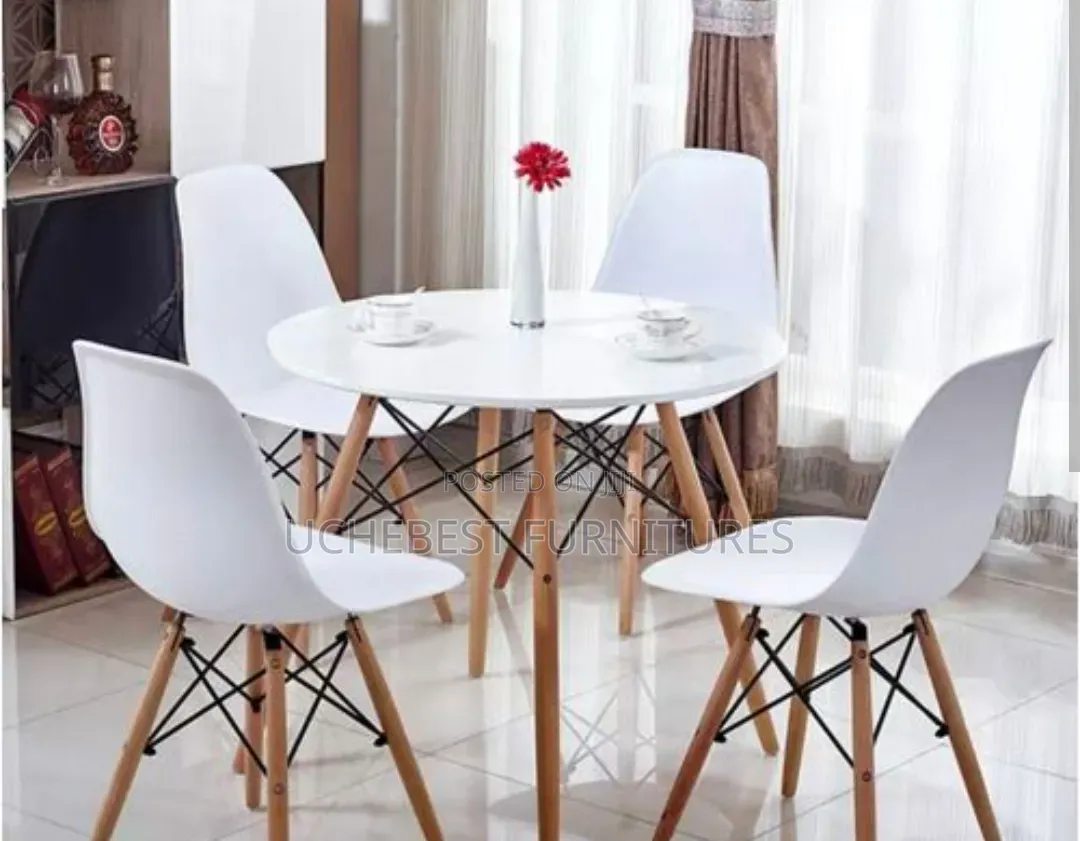 Affordable Dinning Set by 4 Chairs