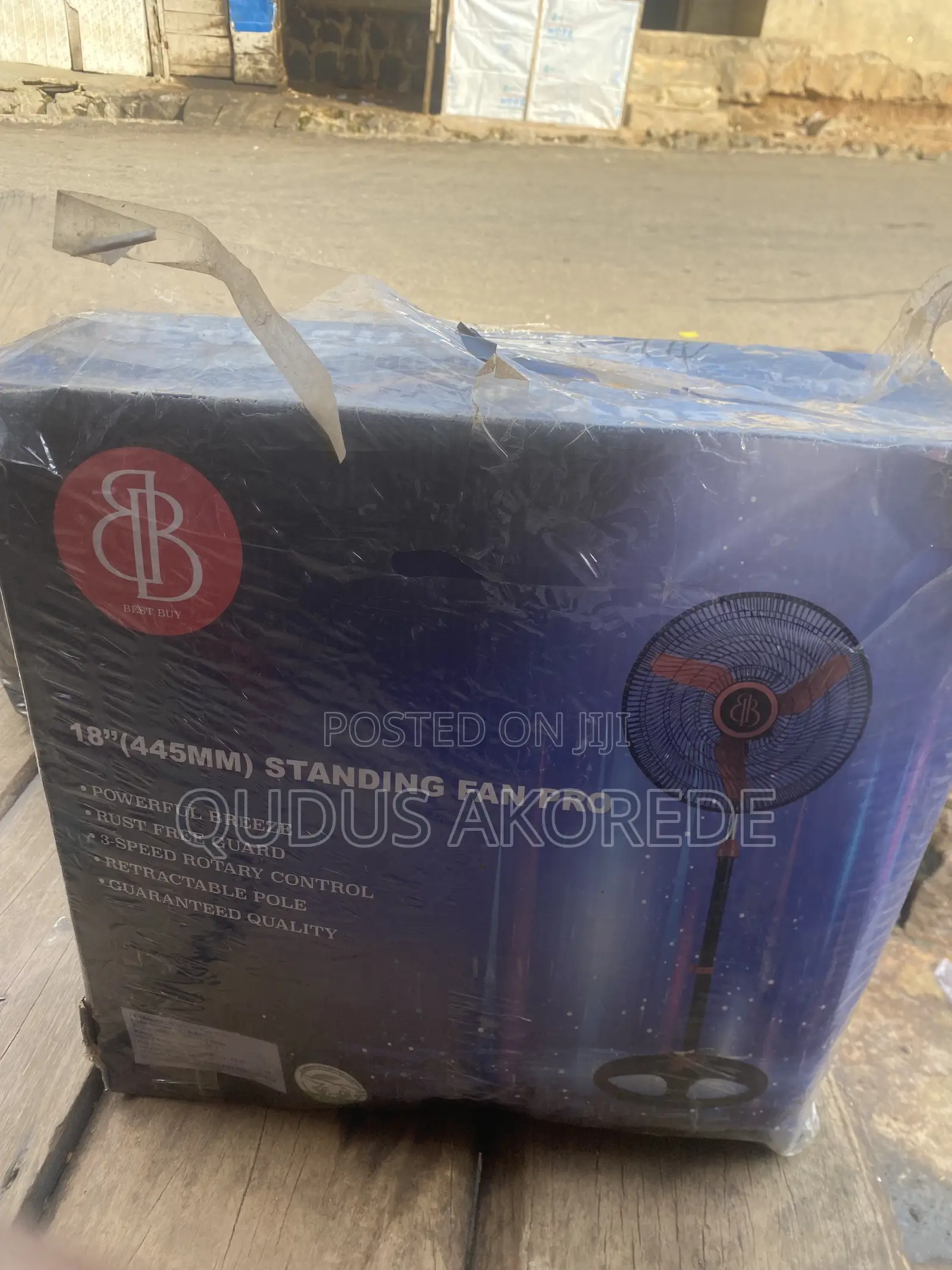 A Standing Fan