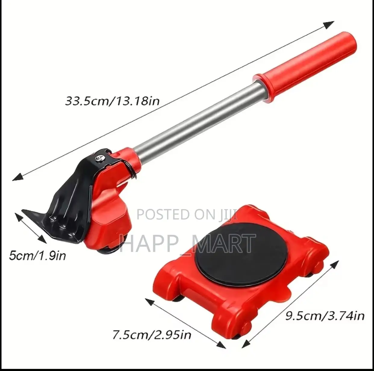 5-piece Heavy Duty Furniture Moving Tool Set