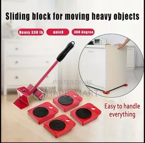 5-piece Heavy Duty Furniture Moving Tool Set