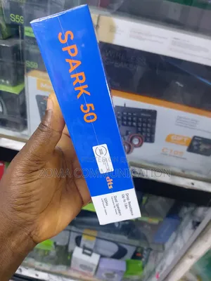New Tecno Spark 50 128 GB Black