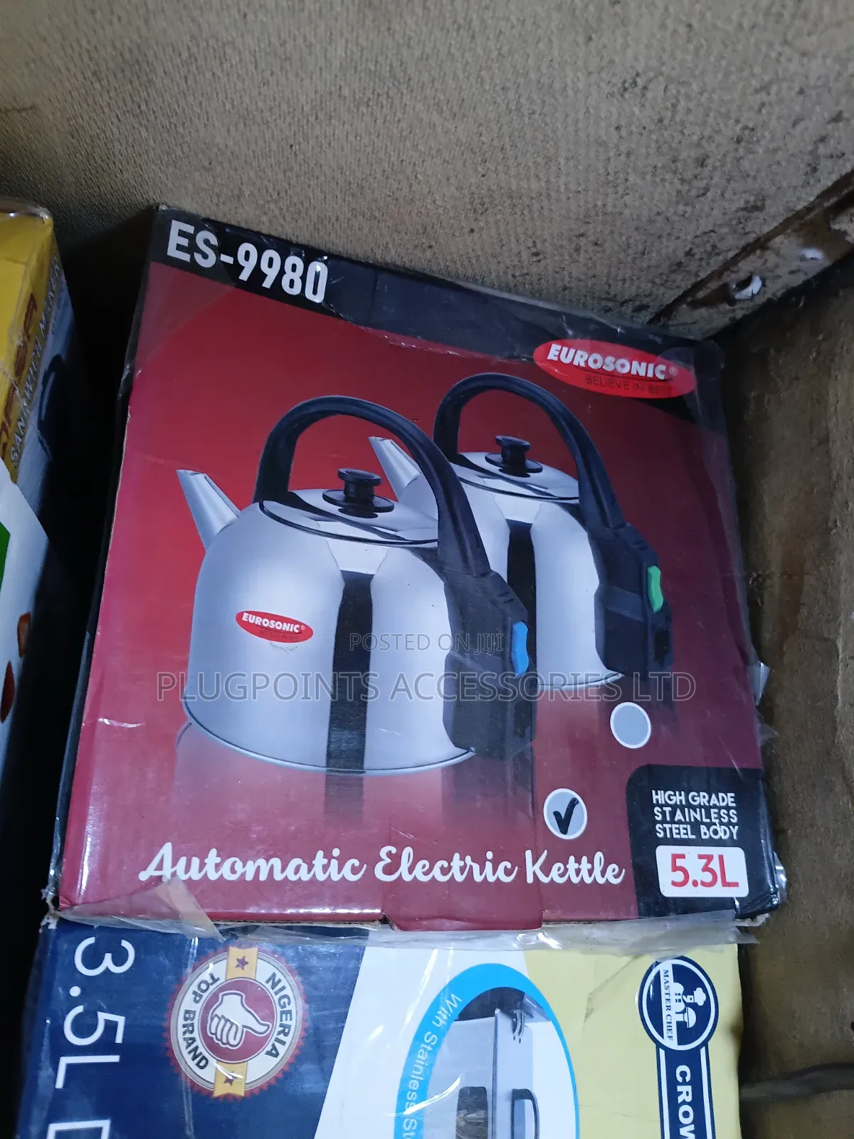 Eurosonic Electric Kettle 5.3liters
