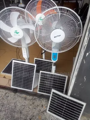Pude Solar Rechargeable Ac/Dc Fan