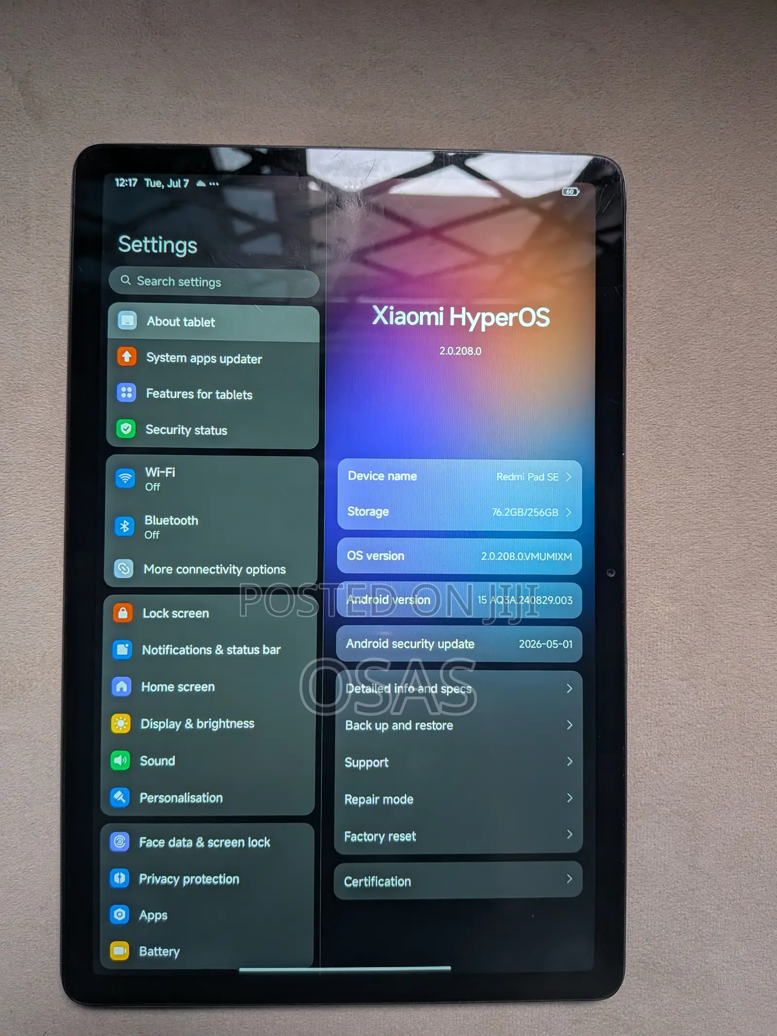 Realme Pad 256 GB Gray