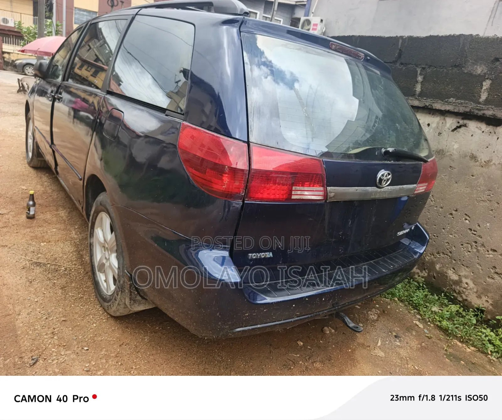 Toyota Sienna 2004 Gold