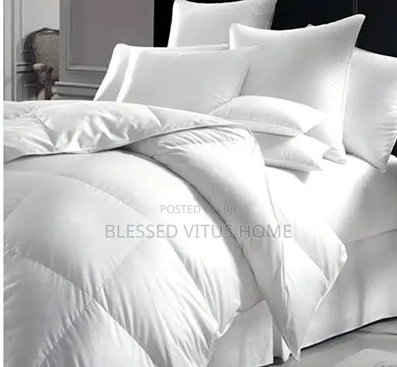 Luxury Italian White Bed Set Fabric