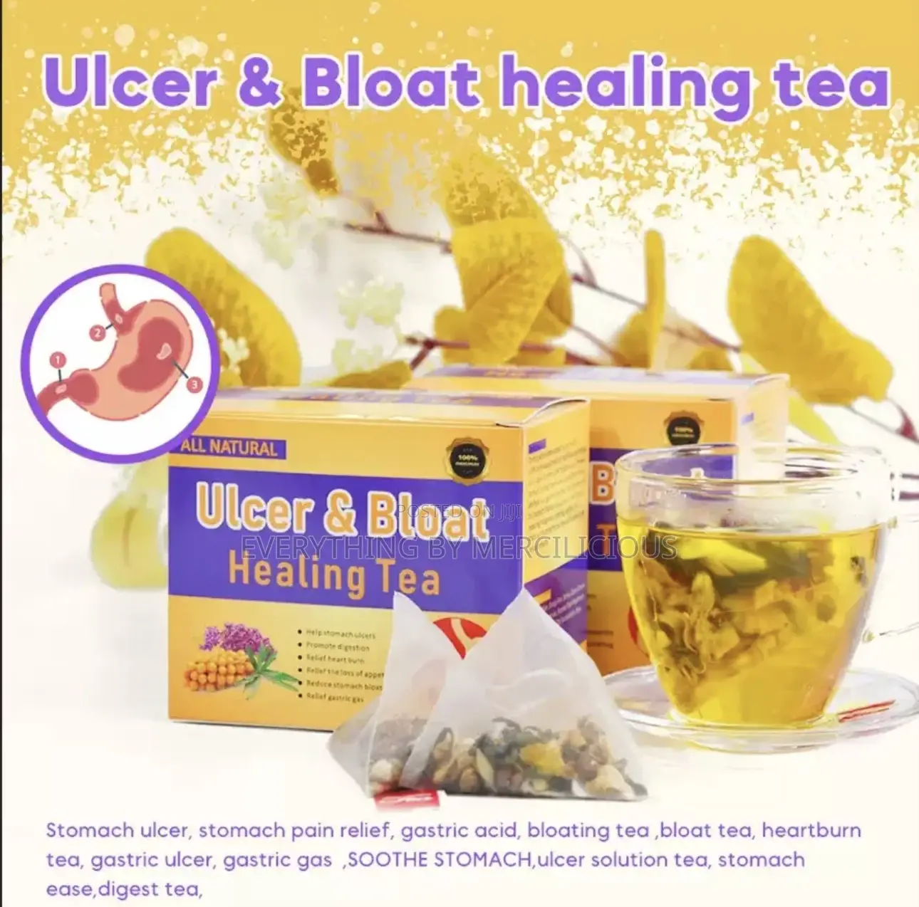 Ulcer and Bloat Healing Tea