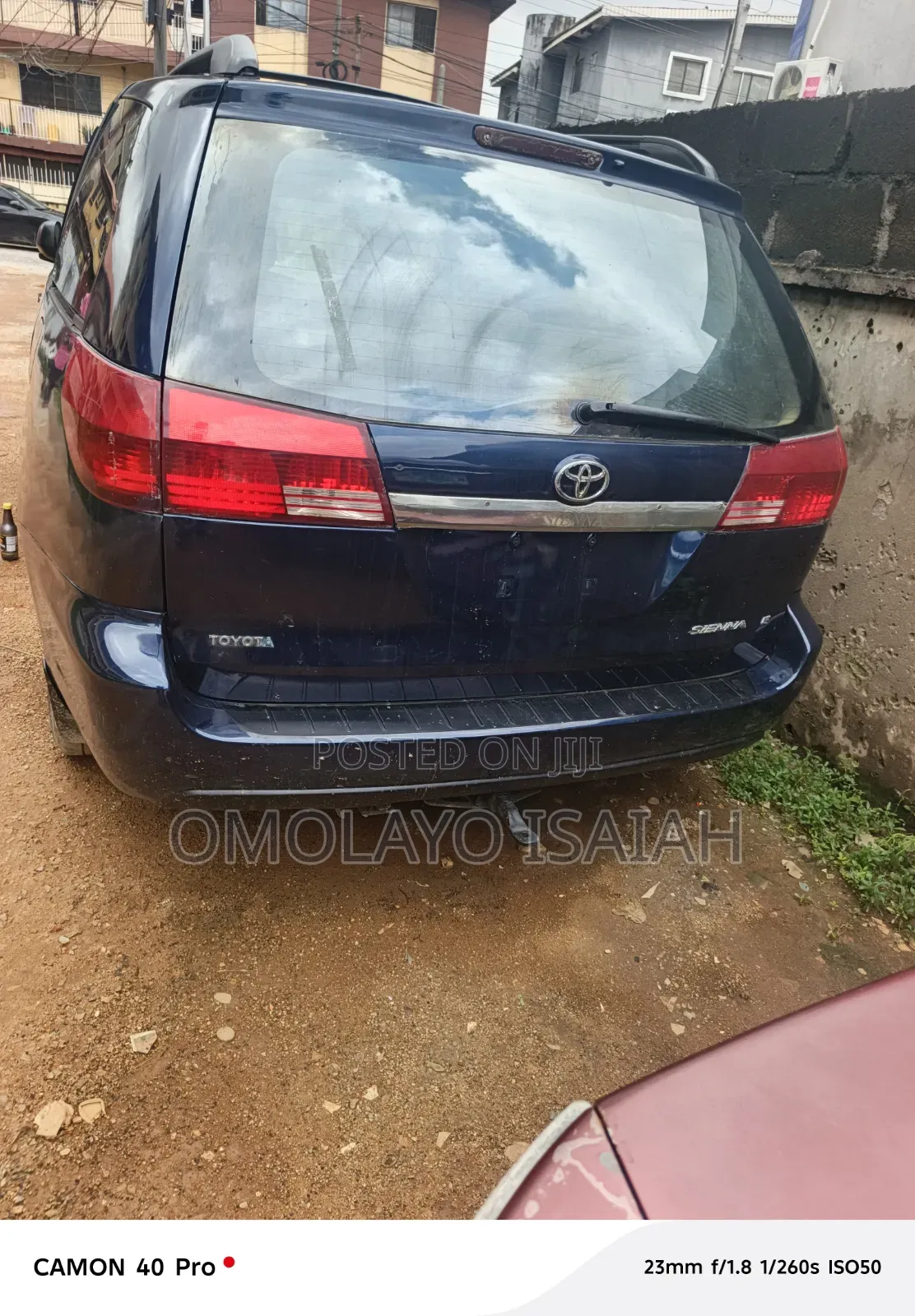 Toyota Sienna 2004 Gold