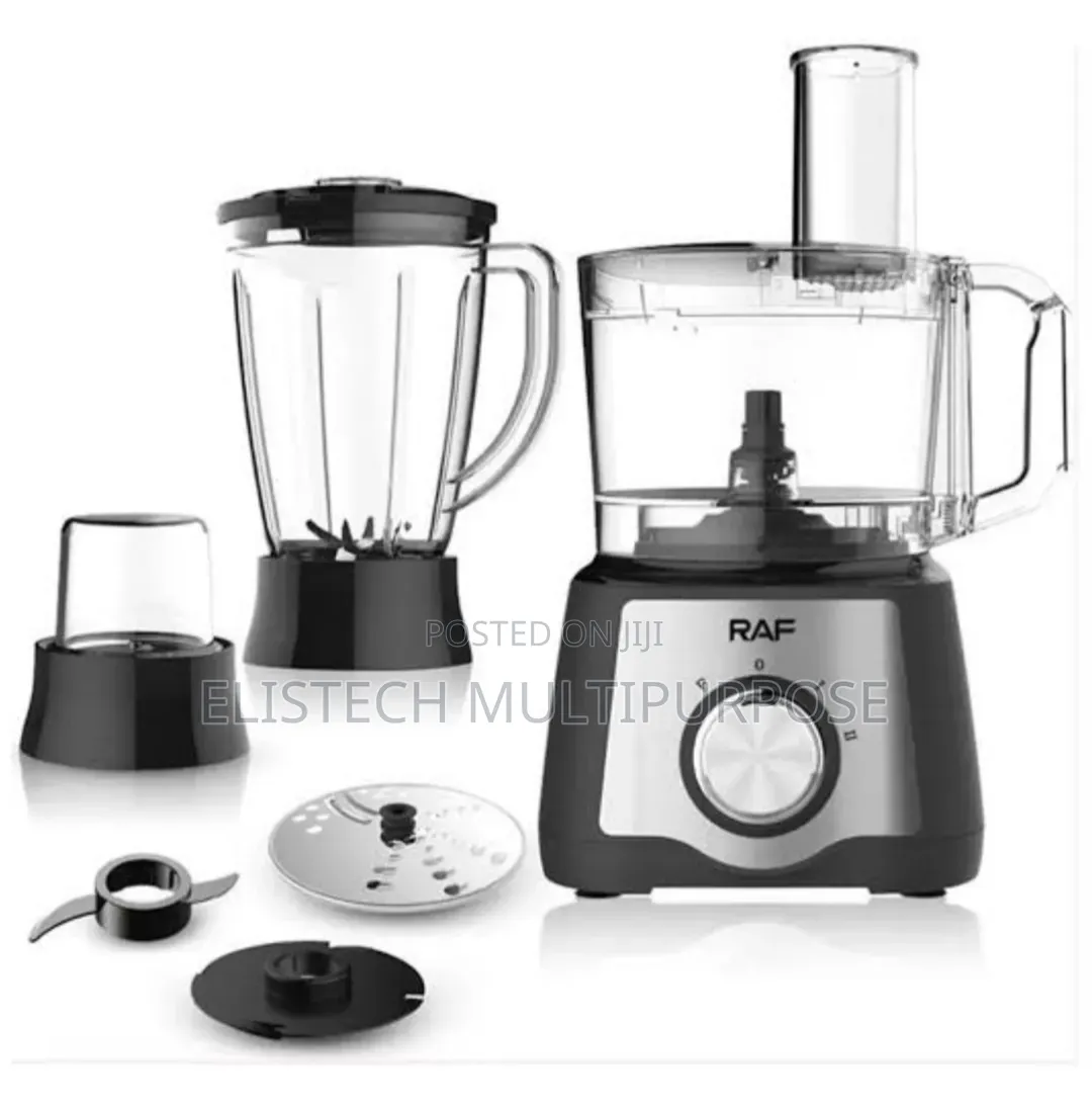 Raf 7-in-1 Food Processor, Blender Coffee Grinder Combo Set