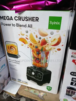 Syniks Mega Crusher Blender 1500w With 13months Warranty